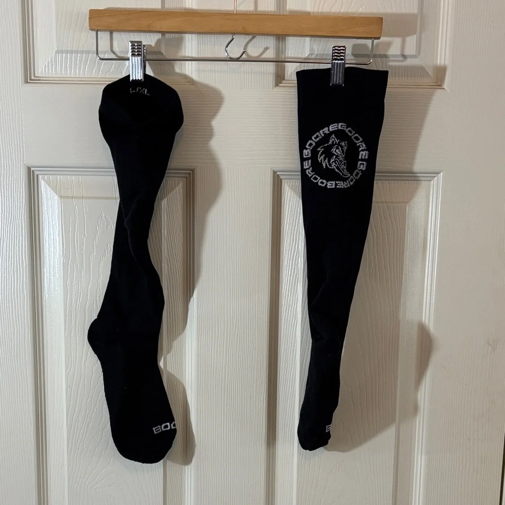 BOC Black Athletic Socks for Men